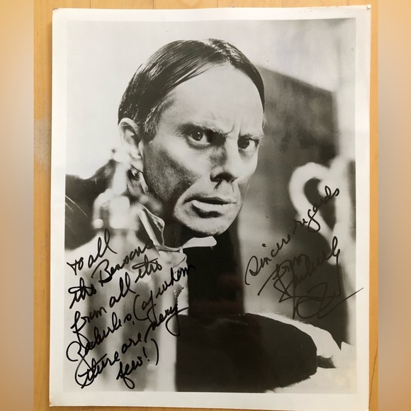 John Zacherly Autographed Photo - Picture 1 of 1